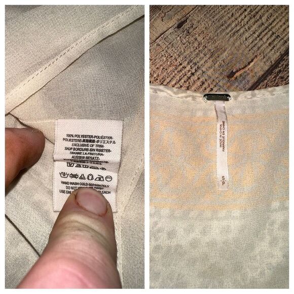 Free People Penny Lane Mini Dress in Swan Combo - Picture 16 of 16